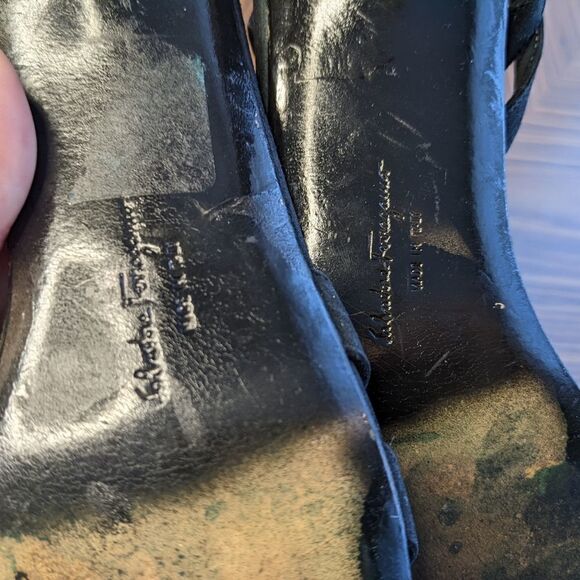 SALVATORE FERRAGAMO strappy heels sandals size 36 @S7 - Picture 4 of 16